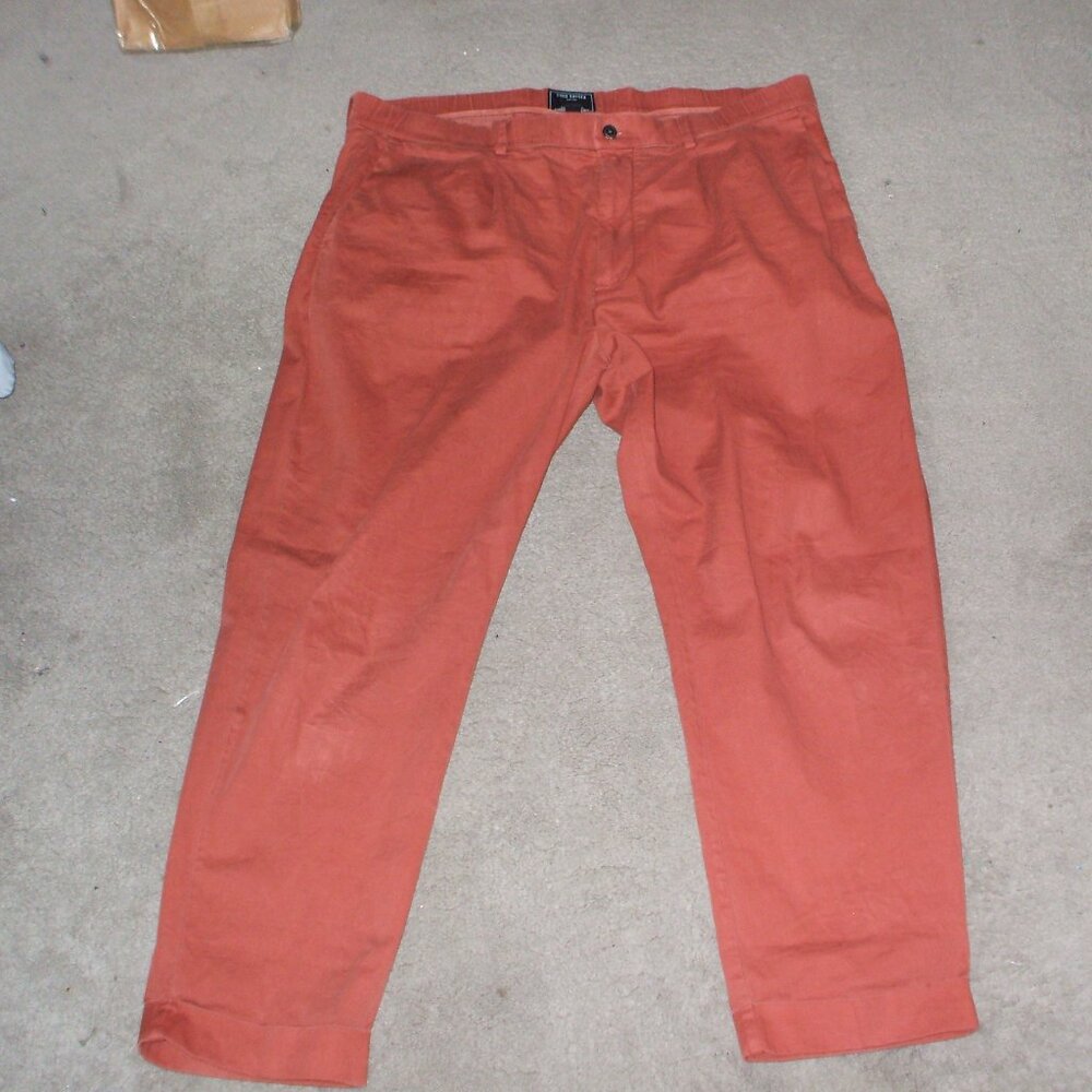 Todd Snyder Men's Burnt Orange Pants - Large